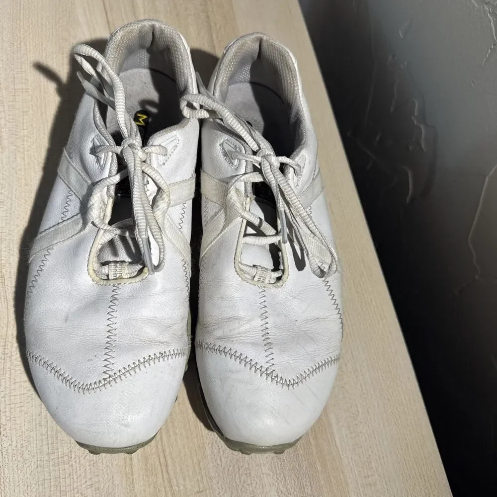 FootJoy Shoes Mens 8M M-Project Golf Sneaker White Lace Up Low Top Comfort 95608